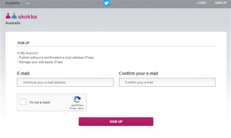 How to register on Skokka. .